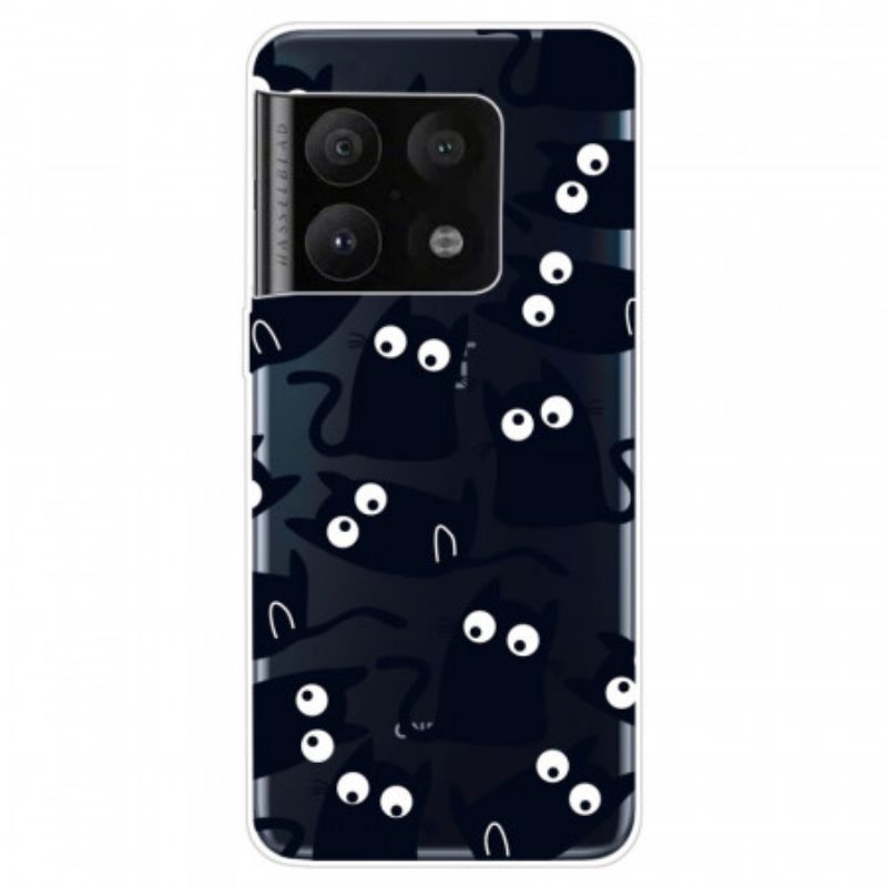 Cover OnePlus 10 Pro 5G Più Gatti Neri