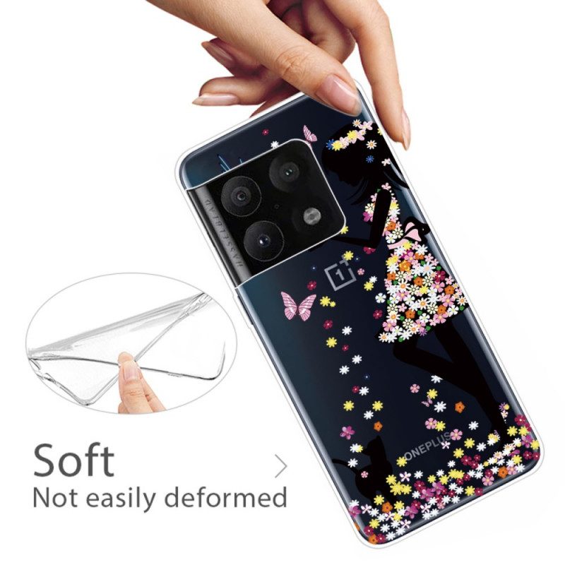 Cover OnePlus 10 Pro 5G Ragazza Dei Fiori