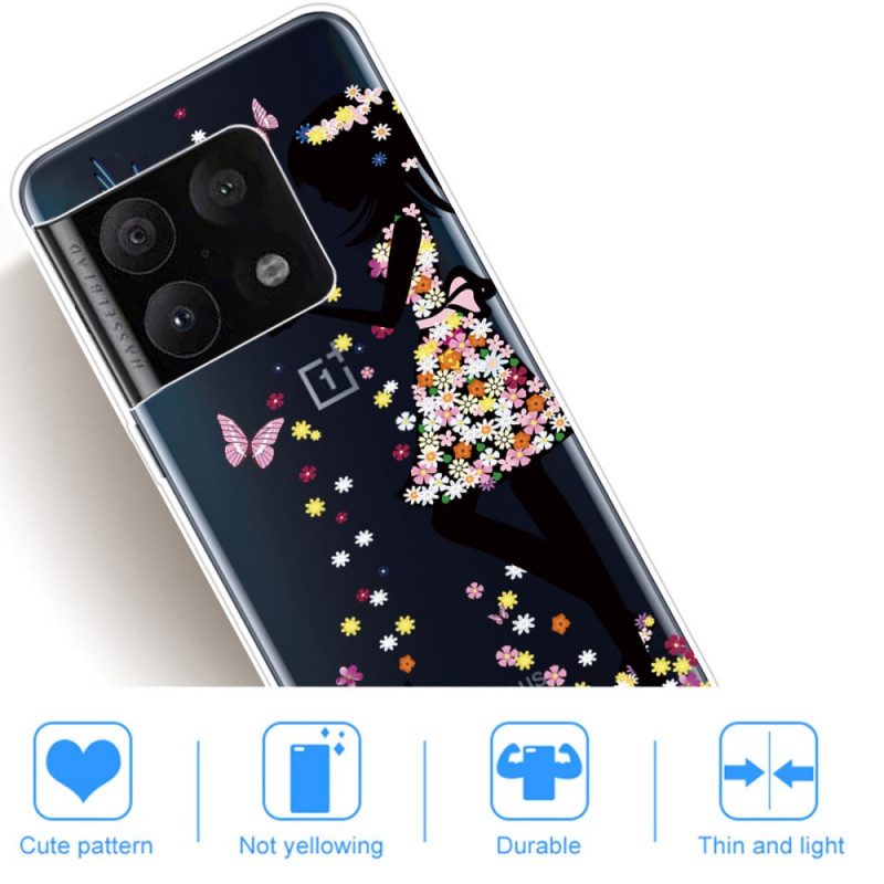 Cover OnePlus 10 Pro 5G Ragazza Dei Fiori