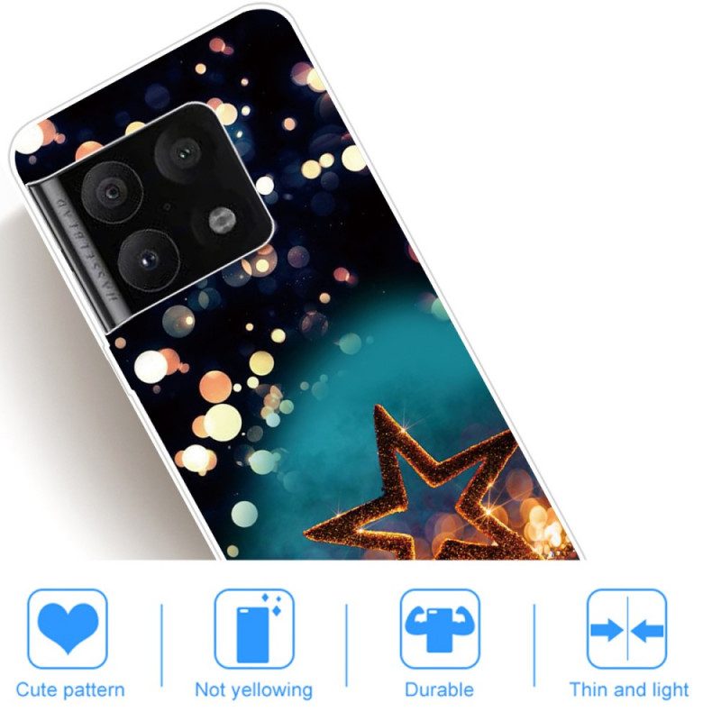 Cover OnePlus 10 Pro 5G Stella Flessibile