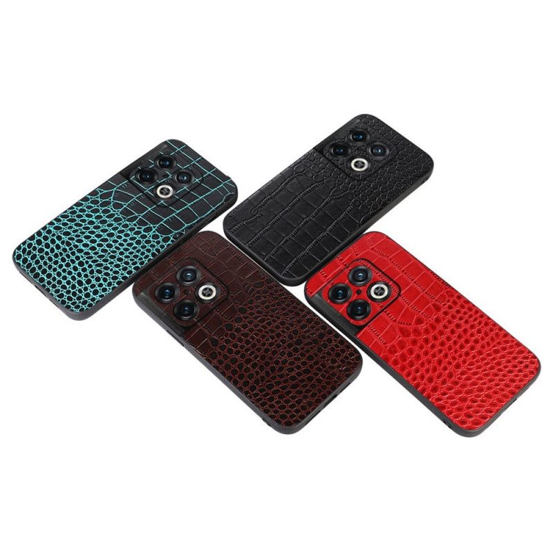 Cover OnePlus 10 Pro 5G Vera Pelle Di Coccodrillo