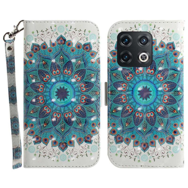 Custodia in pelle OnePlus 10 Pro 5G Mandala Strappy