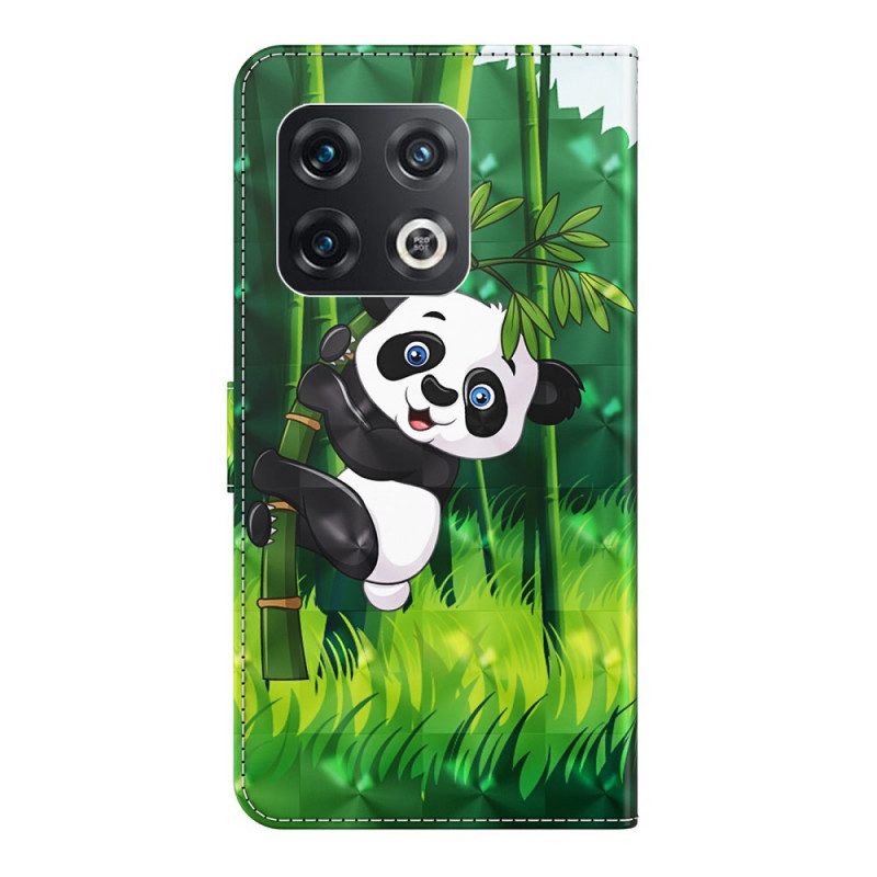 Custodia in pelle OnePlus 10 Pro 5G Panda Strappy