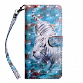 Custodia in pelle OnePlus 10 Pro 5G Perizoma Tigre