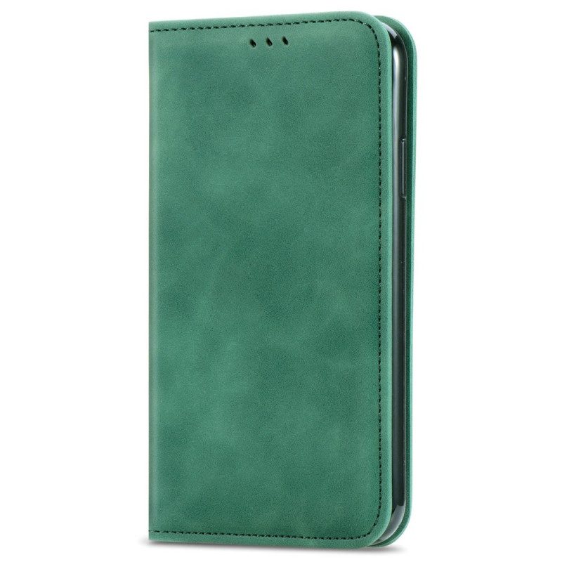 Folio Cover OnePlus 10 Pro 5G Custodia in pelle Caramella