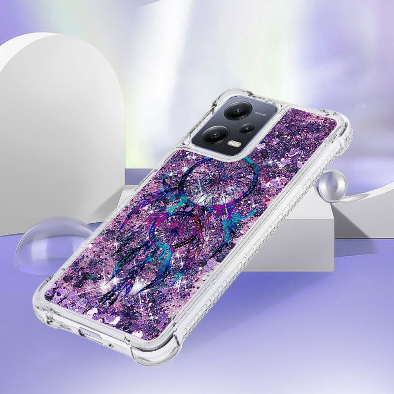 Cover Poco X5 5G Paillettes Acchiappasogni