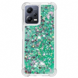 Cover Poco X5 5G Paillettes Colorate