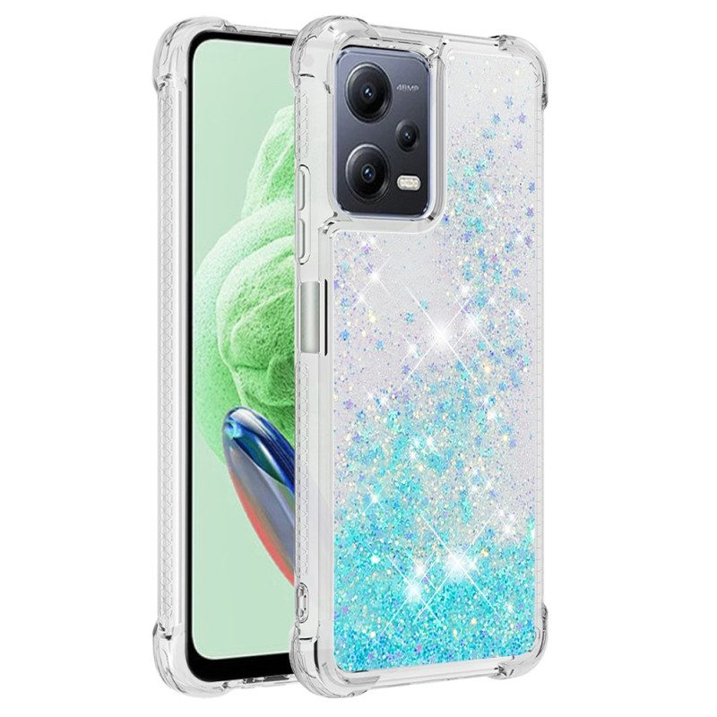 Cover Poco X5 5G Paillettes Colorate