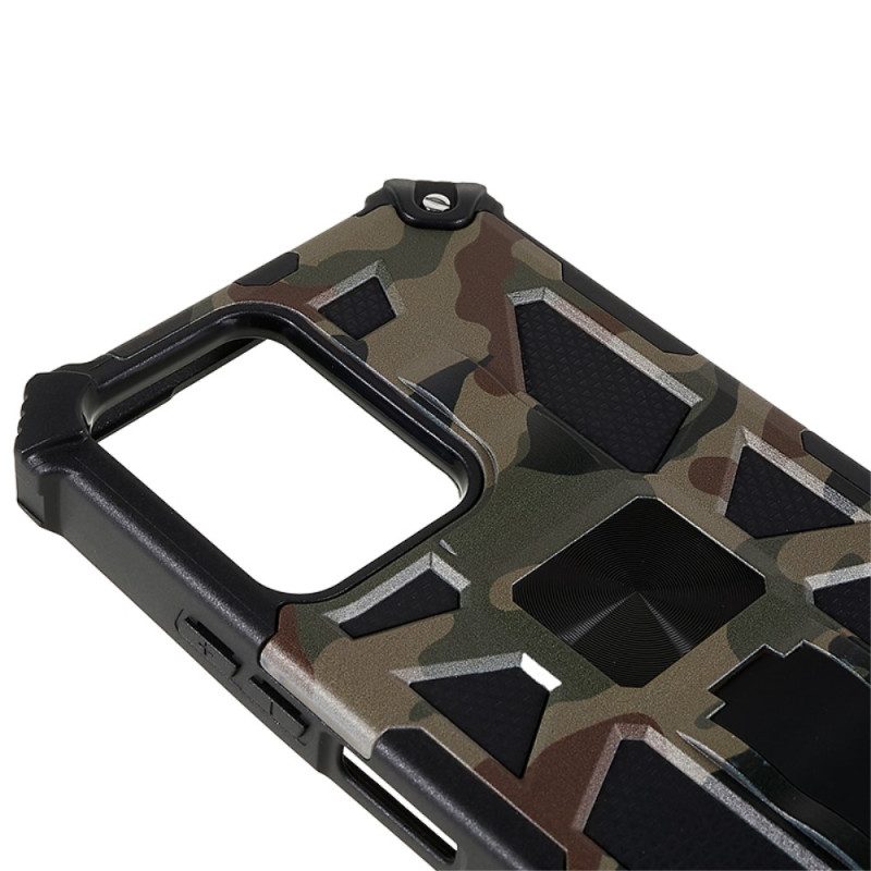 Cover Poco X5 5G Supporto Rimovibile Mimetico