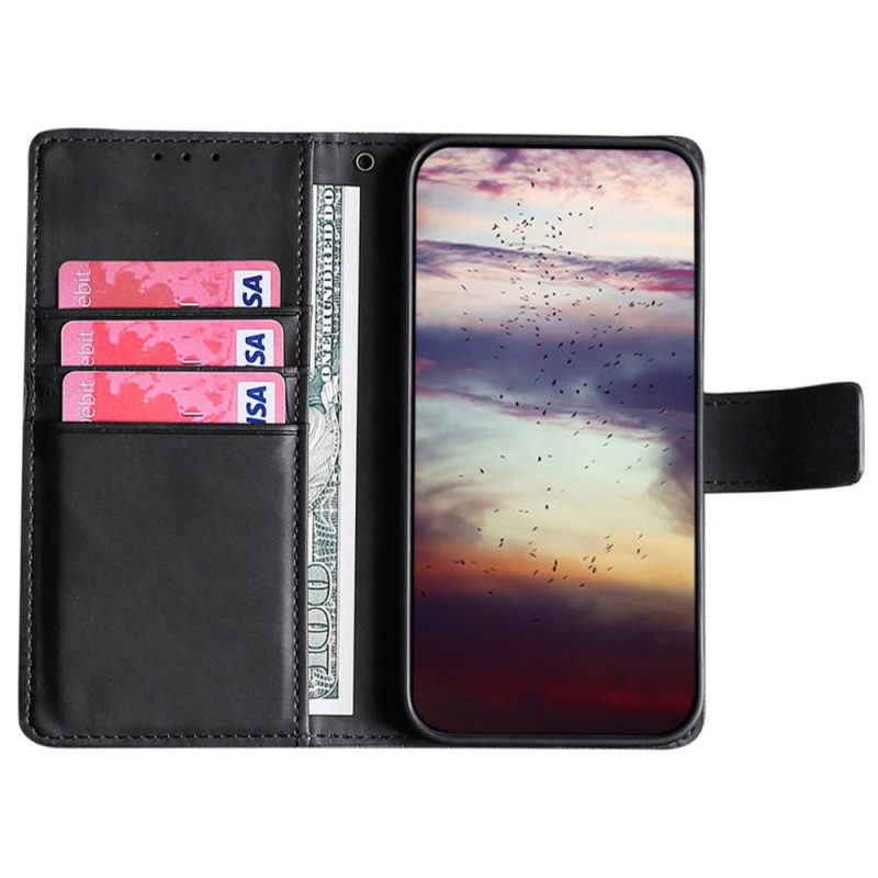 Folio Cover Poco X5 5G Coccodrillo