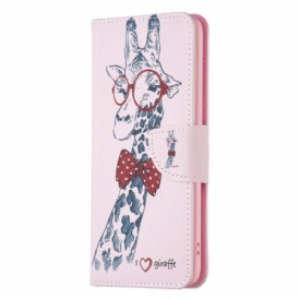 Folio Cover Poco X5 5G Giraffa Intelligente