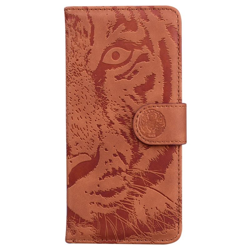 Folio Cover Poco X5 5G Impronta Di Tigre