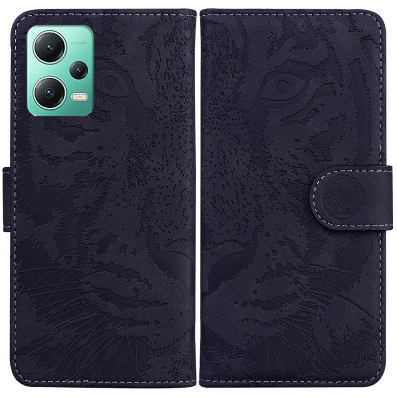 Folio Cover Poco X5 5G Impronta Di Tigre