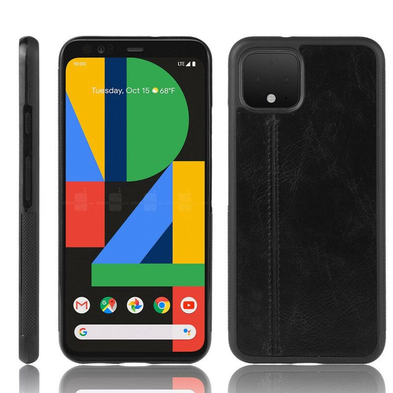 Cover Google Pixel 4 XL Effetto Pelle Couture