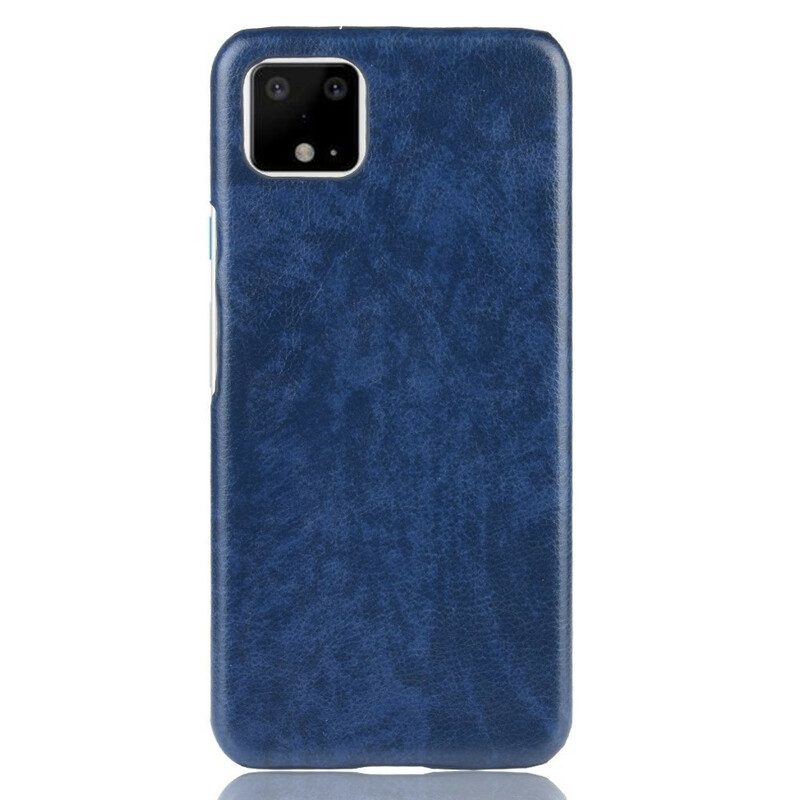 Cover Google Pixel 4 XL Effetto Pelle Litchi