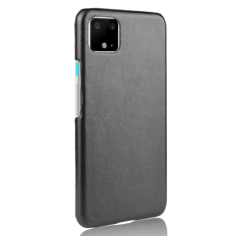 Cover Google Pixel 4 XL Effetto Pelle Litchi