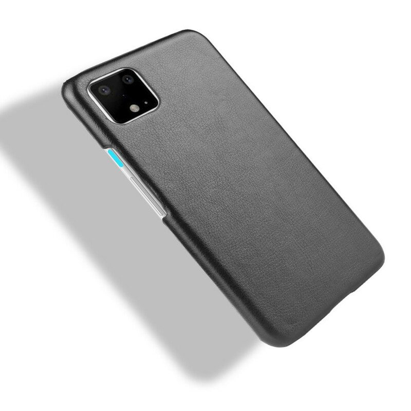 Cover Google Pixel 4 XL Effetto Pelle Litchi