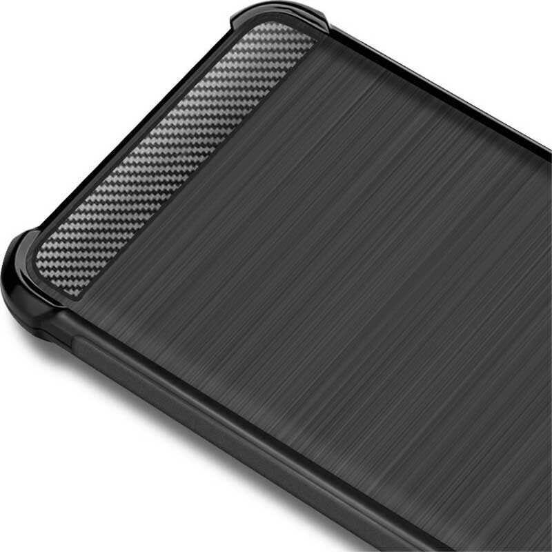 Cover Google Pixel 4 XL Fibra Di Carbonio Spazzolato Imak