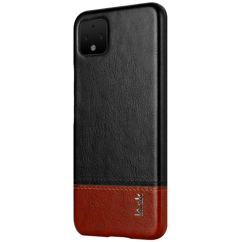 Cover Google Pixel 4 XL Imak Serie Ruiyi Effetto Pelle