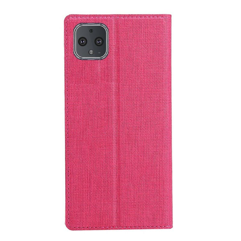 Folio Cover Google Pixel 4 XL Custodia in pelle Strutturato