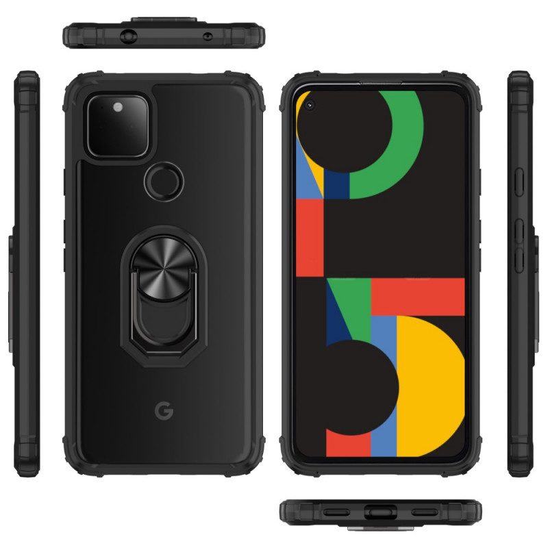 Cover Google Pixel 4A 5G Angoli Rinforzati In Acrilico