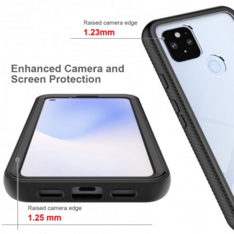 Cover Google Pixel 4A 5G Bordi Smussati Ibridi