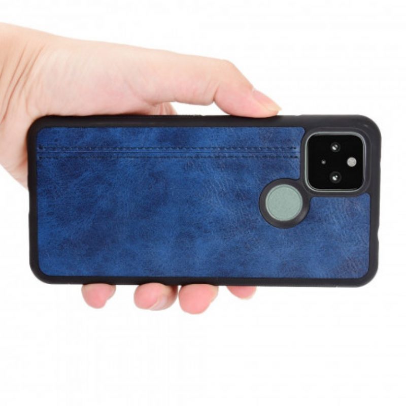 Cover Google Pixel 4A 5G Effetto Pelle Couture