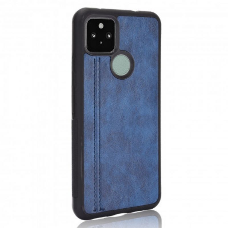 Cover Google Pixel 4A 5G Effetto Pelle Couture