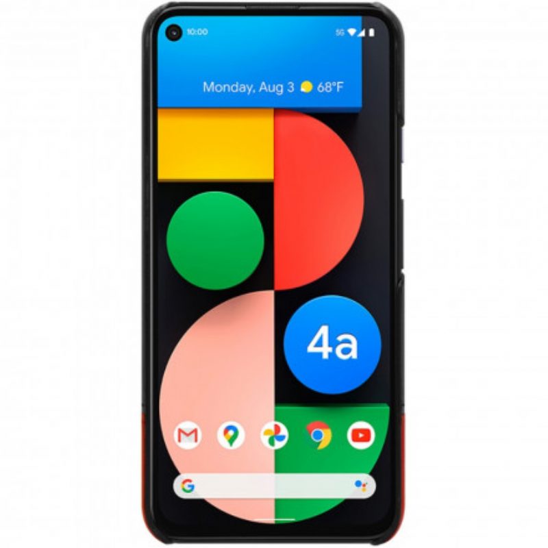 Cover Google Pixel 4A 5G Imak Serie Ruiyi Effetto Pelle