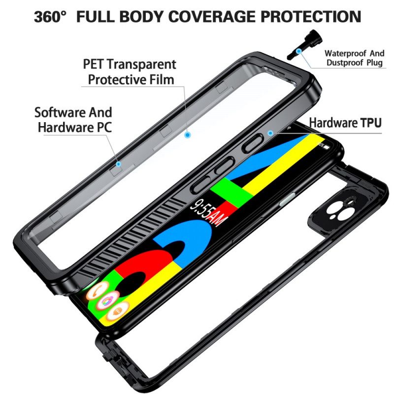 Cover Google Pixel 4A 5G Impermeabile 2m Con Grip