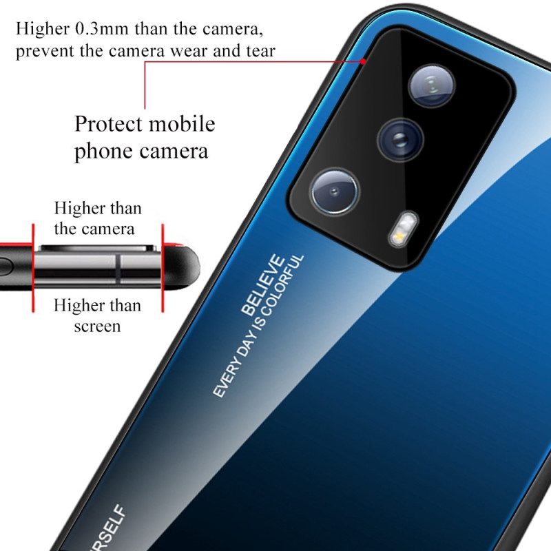 Cover Xiaomi 13 Lite Vetro Temperato Sii Te Stesso