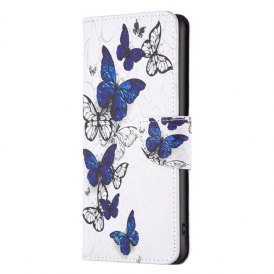 Custodia A Portafoglio Xiaomi 13 Lite Farfalle Colorate