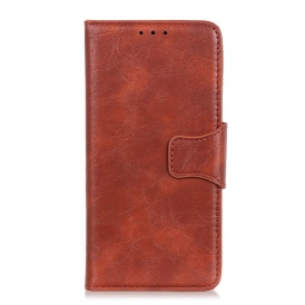 Custodia in pelle Xiaomi 13 Lite Chiusura Reversibile In Pelle Crosta