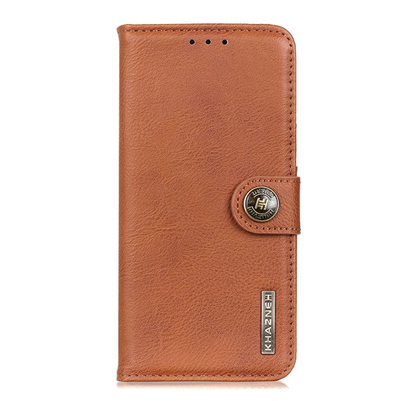 Custodia in pelle Xiaomi 13 Lite Similpelle Khazneh