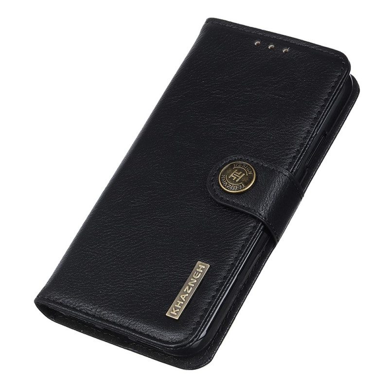 Custodia in pelle Xiaomi 13 Lite Similpelle Khazneh