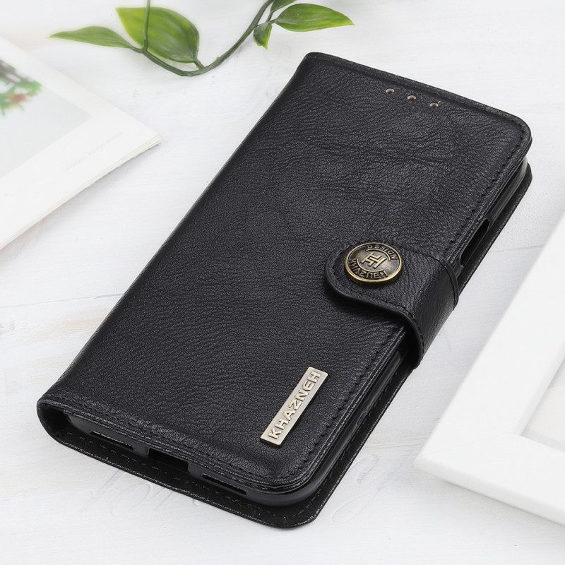 Custodia in pelle Xiaomi 13 Lite Similpelle Khazneh