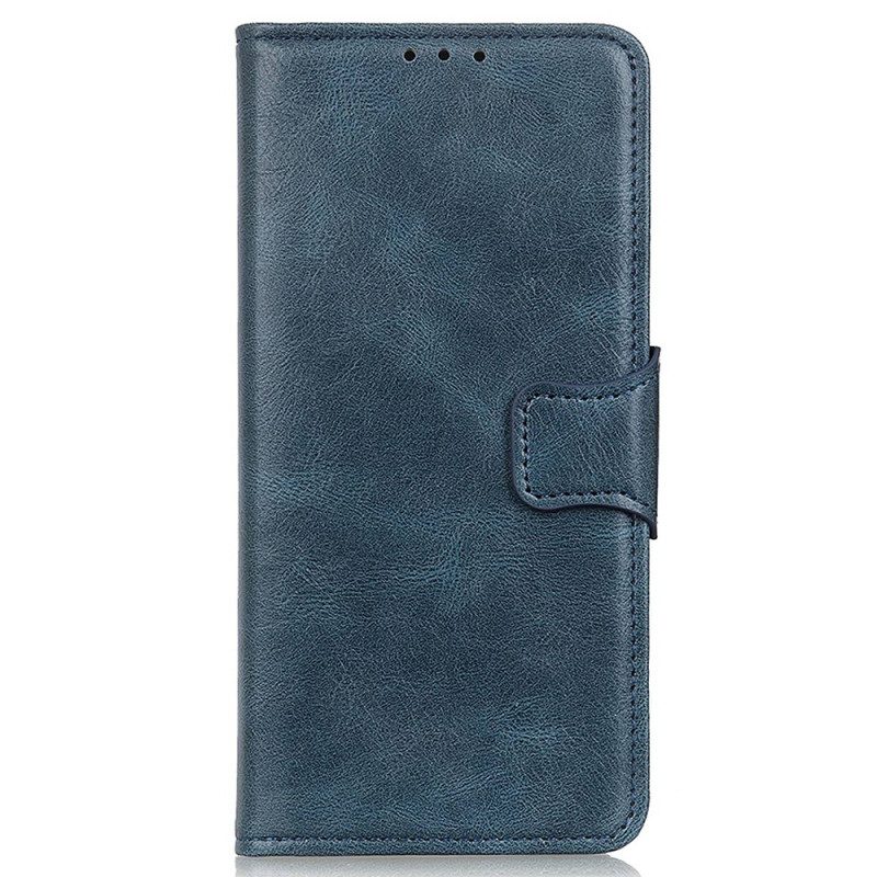 Folio Cover Xiaomi 13 Lite Chiusura In Pelle Stile Reversibile