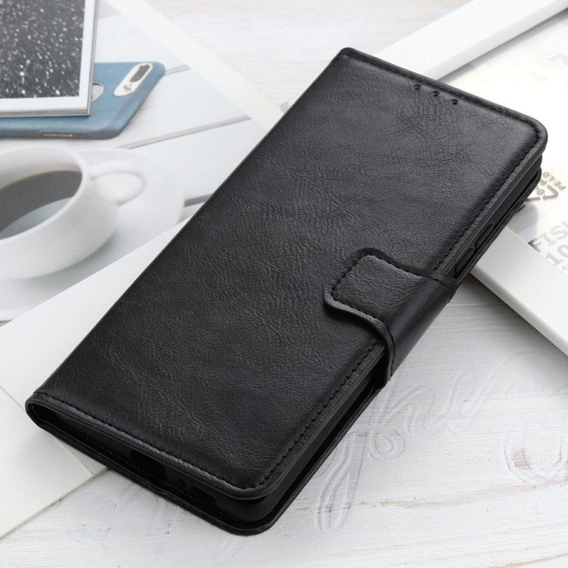 Folio Cover Xiaomi 13 Lite Chiusura In Pelle Stile Reversibile