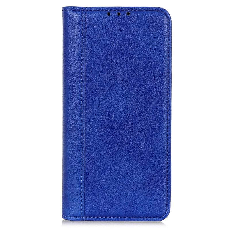 Folio Cover Xiaomi 13 Lite Custodia in pelle Pelle Crosta Versione Colorata