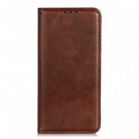 Folio Cover Xiaomi 13 Lite Custodia in pelle Cuoio Spaccato