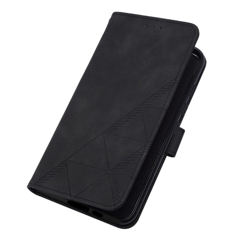 Folio Cover Xiaomi 13 Lite Triangoli Di Cinturino