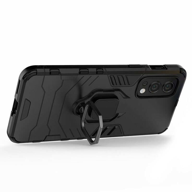 Cover OnePlus Nord 2 5G Anello Resistente