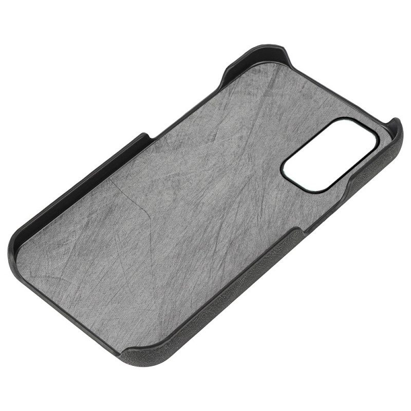 Cover OnePlus Nord 2 5G Anello-supporto Effetto Pelle Nuovi Colori