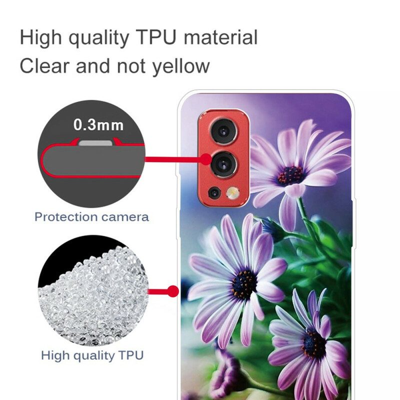 Cover OnePlus Nord 2 5G Fiori Realistici