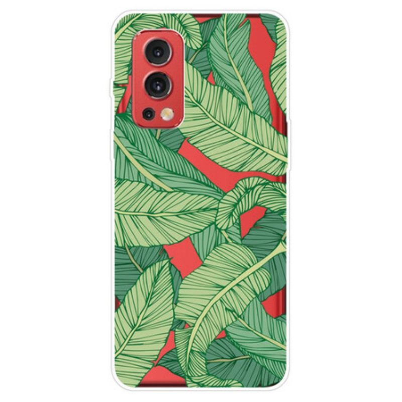 Cover OnePlus Nord 2 5G Fogli Grafici Trasparenti