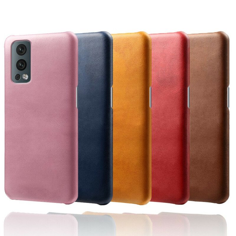 Cover OnePlus Nord 2 5G Ksq Effetto Pelle