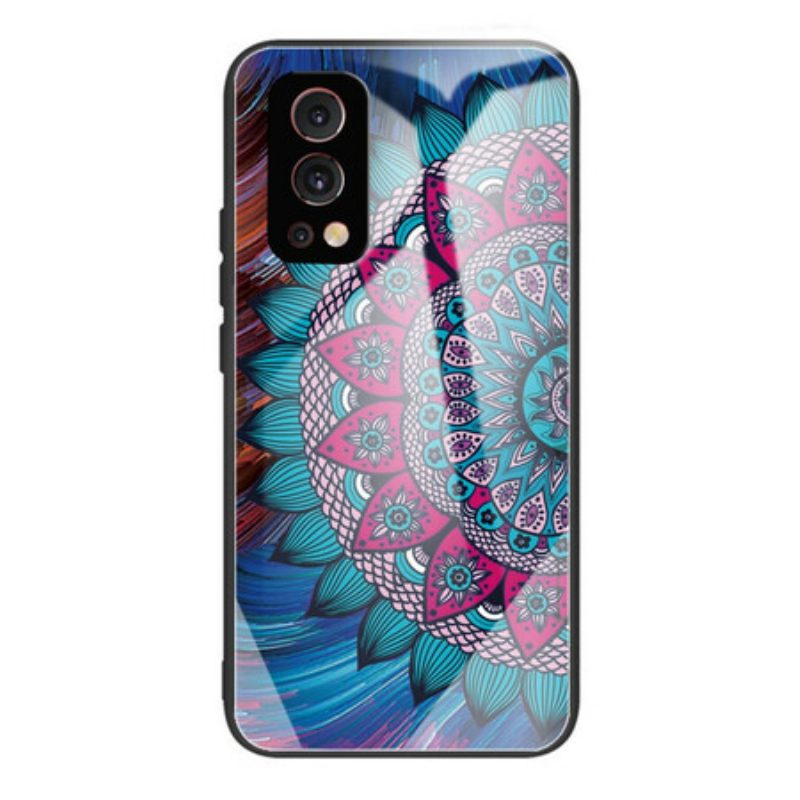 Cover OnePlus Nord 2 5G Mandala In Vetro Temperato