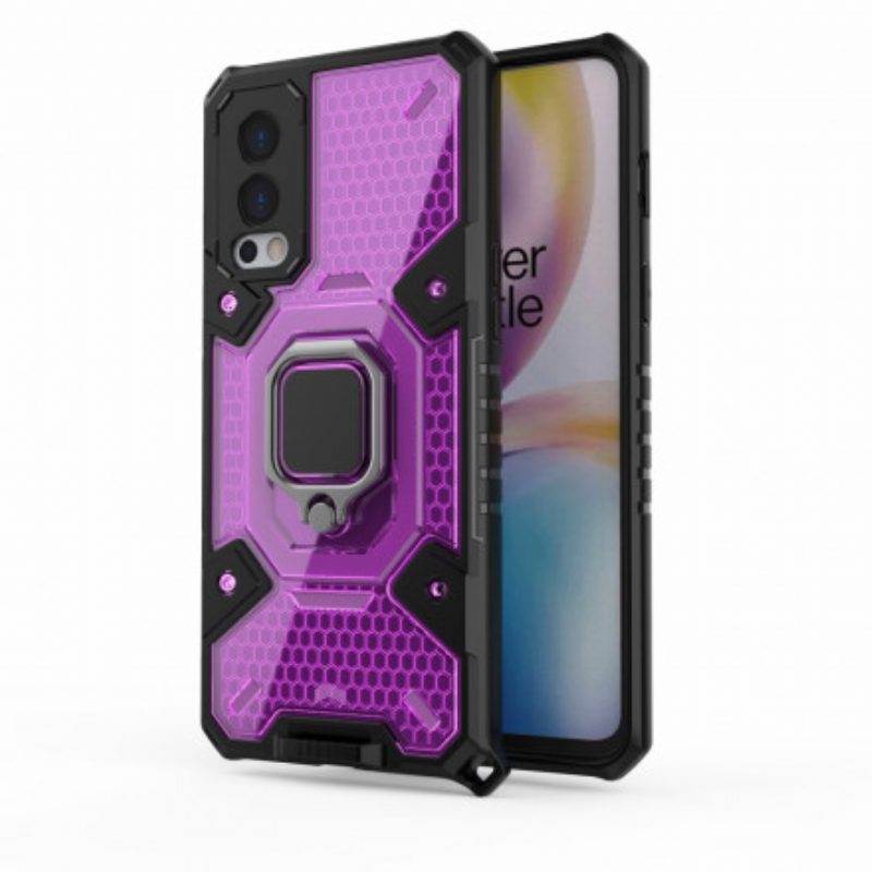 Cover OnePlus Nord 2 5G Nido D'ape Con Anello