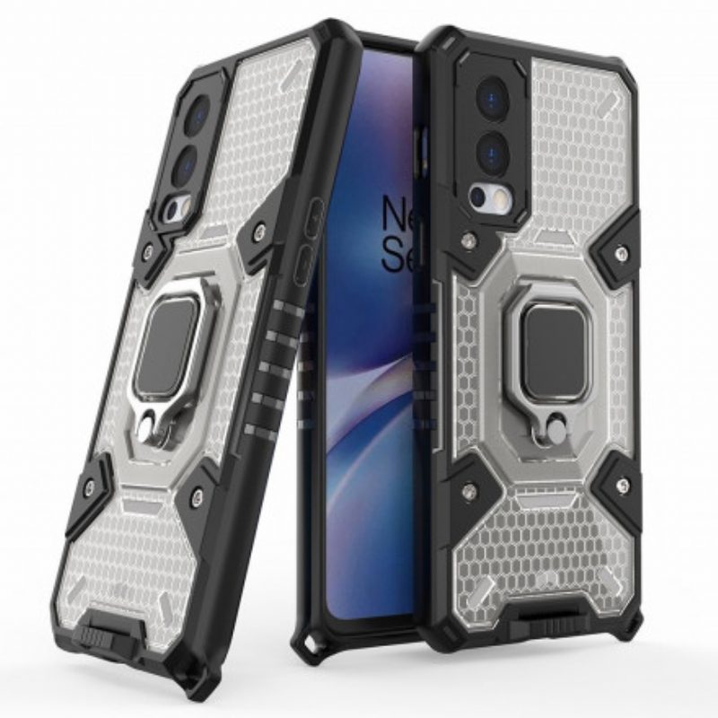 Cover OnePlus Nord 2 5G Nido D'ape Con Anello