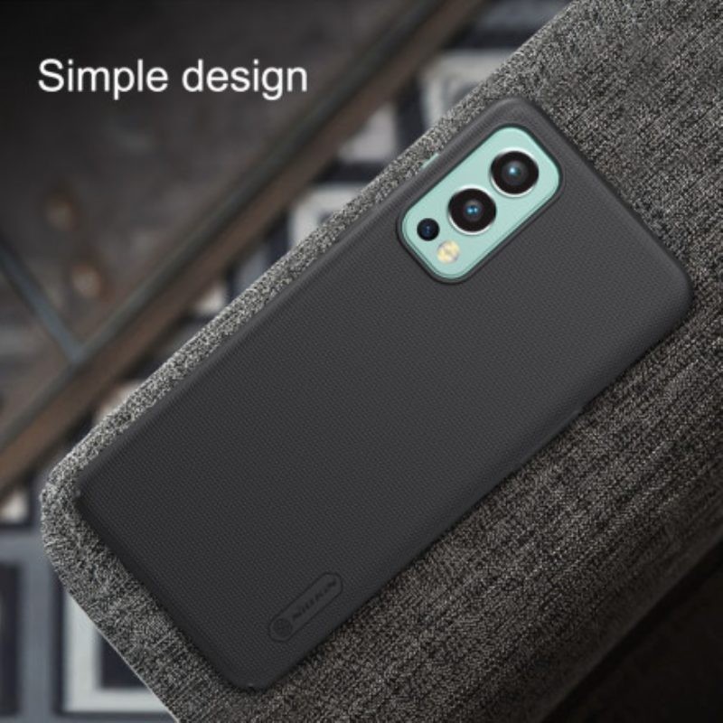 Cover OnePlus Nord 2 5G Nillkin Glassato Rigido